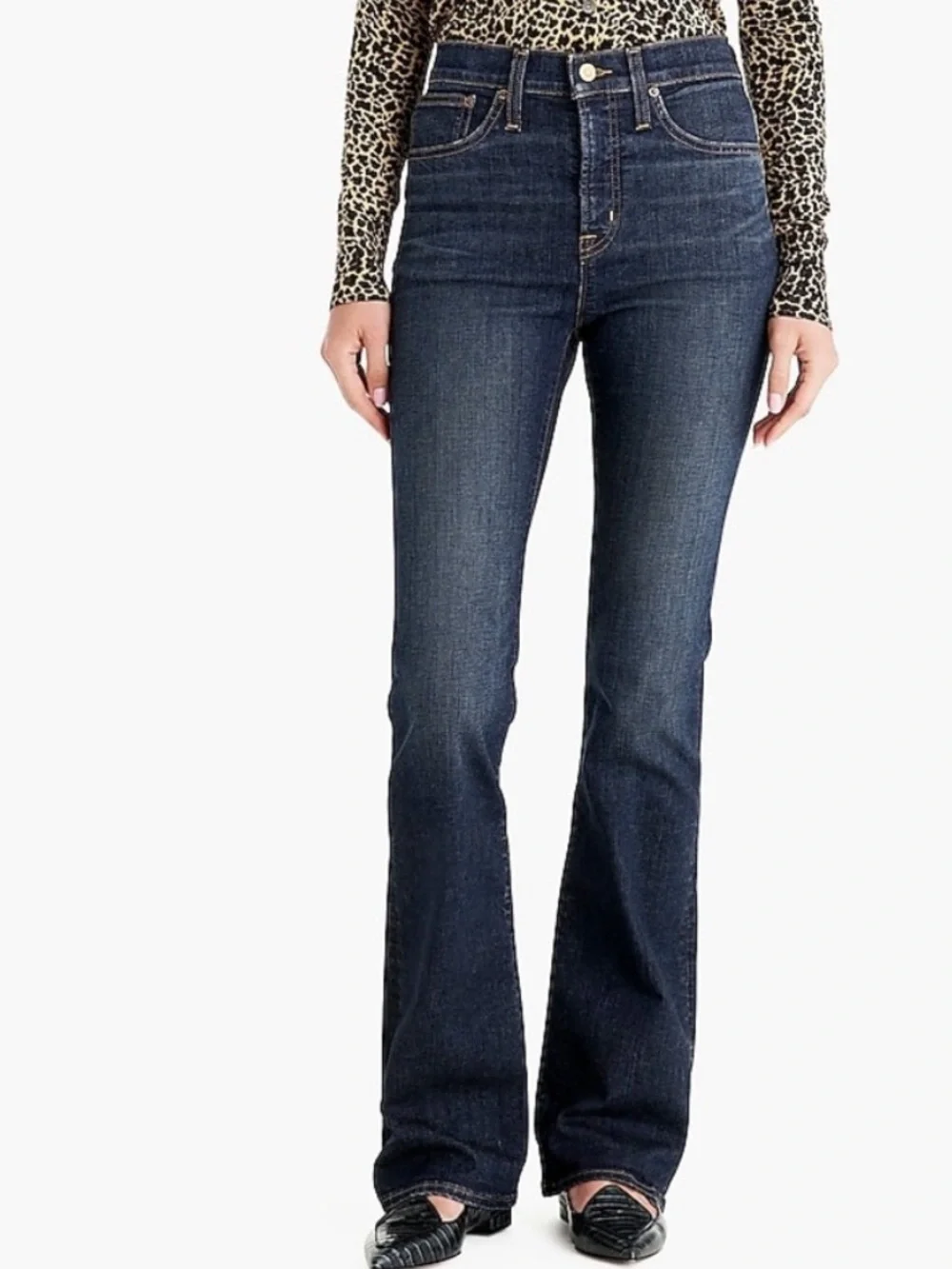 J. Crew NWT Curvy Full Length Demi Boot Jeans, size 27